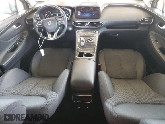 2023 Hyundai Santa Fe SEL with VIN 5NMS2DAJXPH539172, listed as a Copart auction lot 53161285 with 42,646 mi miles and Salvage Title. Bid and sale history available at DreamBid. Image 8.