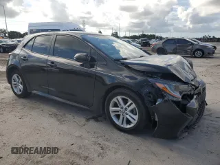 2019 Toyota Corolla Hatchback SE with VIN JTNK4RBE2K3003764, listed as a Copart auction lot 70586794 with 109,739 mi miles and Non Repairable. Bid and sale history available at carsss.com. Image 4.