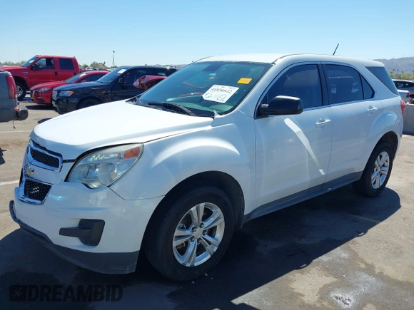 2013 Chevrolet Equinox LS z VIN 2GNALBEK8D1119367, wystawiony jako IAAI lot #41836642 z przebiegiem 125 272 mil mil oraz . Historia ofert i sprzedaży dostępna na DreamBid. Obrazek 2.