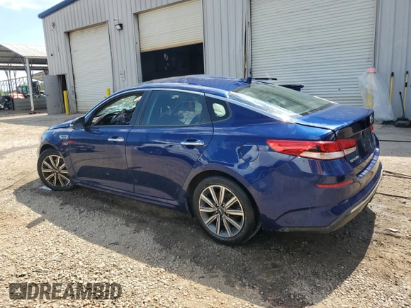 2019 Kia Optima LX with VIN 5XXGT4L3XKG356671, listed as a Copart auction lot 60761284 with 0 mi miles and Salvage Title. Bid and sale history available at carsss.com. Image 2.