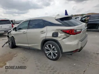 2021 Lexus RX 350 with VIN 2T2HZMAA3MC193923, listed as a Copart auction lot 55042225 with 16,206 mi miles and Salvage Title. Bid and sale history available at DreamBid. Image 2.