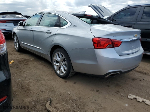 2018 Chevrolet Impala Premier with VIN 2G1125S32J9117050, listed as a Copart auction lot 50126785 with 114,335 mi miles and Salvage Title. Bid and sale history available at carsss.com. Image 2.