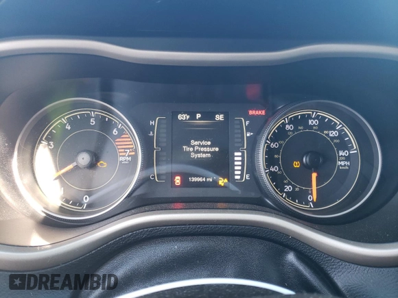2017 Jeep Cherokee Latitude with VIN 1C4PJLCB9HW573417, listed as a Copart auction lot 52041095 with 139,964 mi miles and Salvage Title. Bid and sale history available at carsss.com. Image 9.