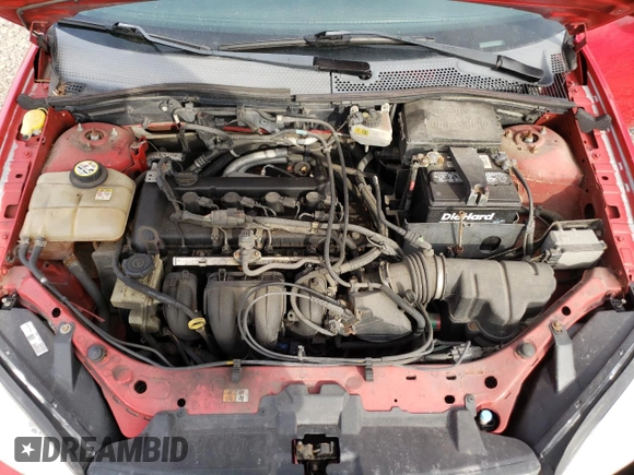 2007 Ford Focus S with VIN 1FAFP31N67W268937, listed as a Copart auction lot 43875925 with 141,786 mi miles and Salvage Title. Bid and sale history available at DreamBid. Image 12.