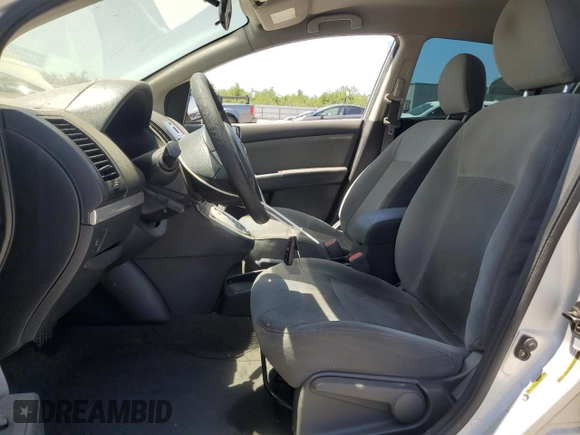 2012 Nissan Sentra 2.0 with VIN 3N1AB6AP7CL779436, listed as a Copart auction lot 57861405 with 184,747 mi miles and Salvage title. Bid and sale history available at DreamBid. Image 7.