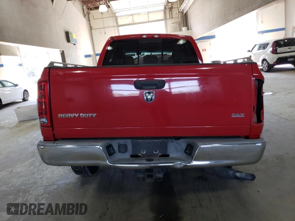 2006 Dodge Ram 2500 SLT with VIN 3D7KR29C16G185970, listed as a Copart auction lot 78424694 with 150,136 mi miles and Salvage Title. Bid and sale history available at carsss.com. Image 6.
