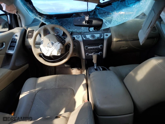 2009 Nissan Murano S with VIN JN8AZ18U59W018905, listed as a Copart auction lot 47293645 with 182,640 mi miles and Salvage Title. Bid and sale history available at carsss.com. Image 8.