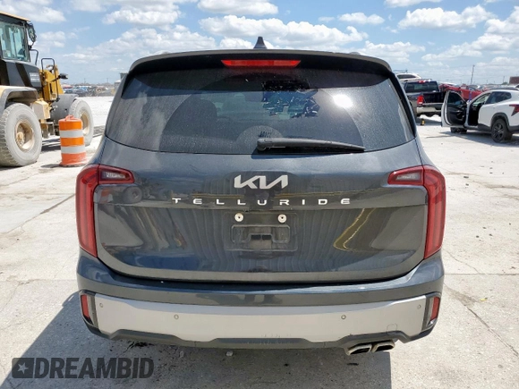 2023 Kia Telluride S with VIN 5XYP64GC6PG338950, listed as a Copart auction lot 62585695 with 72,523 mi miles and Salvage title. Bid and sale history available at DreamBid. Image 6.