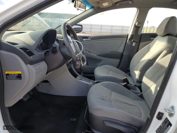 2017 Hyundai Accent SE with VIN KMHCT4AE0HU222351, listed as a Copart auction lot 50239335 with 121,844 mi miles and Clean Title. Bid and sale history available at carsss.com. Image 7.