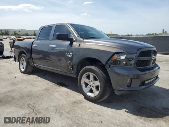 2015 Ram 1500 Express with VIN 1C6RR6KT4FS547400, listed as a Copart auction lot 53956195 with 178,886 mi miles and Salvage title. Bid and sale history available at DreamBid. Image 4.