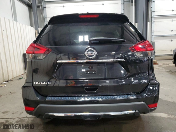 2017 Nissan Rogue SV with VIN 5N1AT2MV0HC802227, listed as a Copart auction lot 50187265 with 54,172 mi miles and Salvage Title. Bid and sale history available at carsss.com. Image 6.