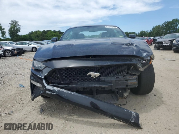 2018 Ford Mustang GT with VIN 1FA6P8CF4J5170263, listed as a Copart auction lot 51222345 with 88,733 mi miles and Salvage Title. Bid and sale history available at DreamBid. Image 5.