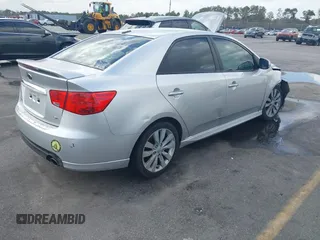 2012 Kia Forte SX with VIN KNAFW4A3XC5589300, listed as a IAAI auction lot 41714687 with 304,477 mi miles. Bid and sale history available at carsss.com. Image 4.