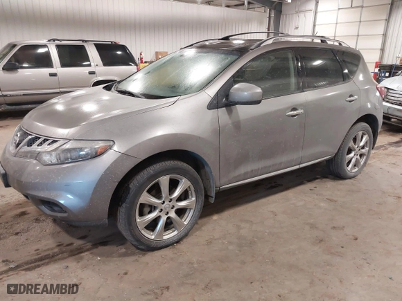 2012 Nissan Murano S with VIN JN8AZ1MW9CW224517, listed as a IAAI auction lot 41058165 with 164,202 mi miles. Bid and sale history available at carsss.com. Image 17.