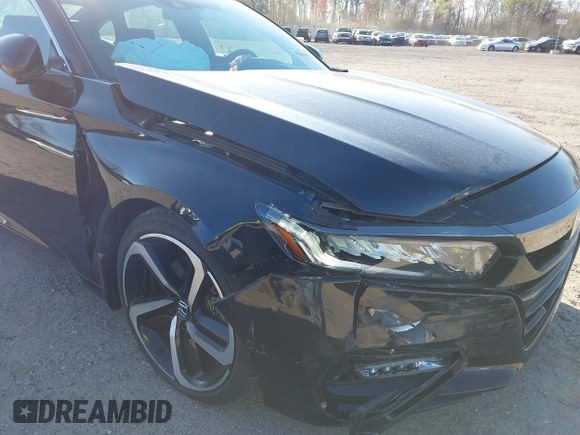 2020 Honda Accord Sport with VIN 1HGCV2F38LA027328, listed as a IAAI auction lot 42044702 with 33,947 mi miles and . Bid and sale history available at DreamBid. Image 6.