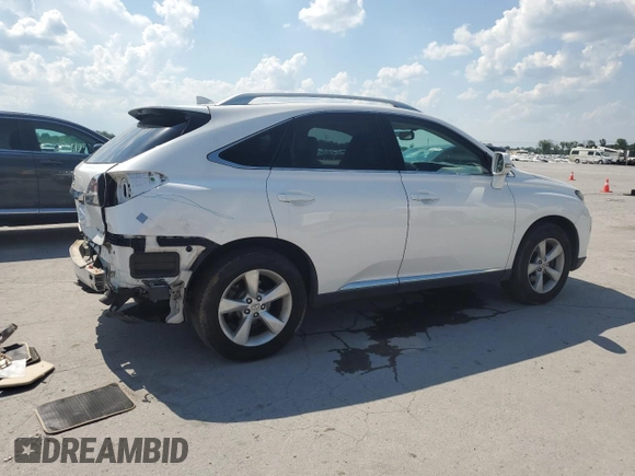 2015 Lexus RX 350 with VIN 2T2BK1BAXFC324498, listed as a Copart auction lot 62032775 with 108,234 mi miles and Salvage title. Bid and sale history available at DreamBid. Image 3.