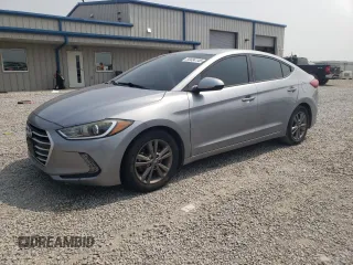 2017 Hyundai Elantra SE with VIN 5NPD84LF6HH156768, listed as a Copart auction lot 59484145 with 152,734 mi miles and Salvage title. Bid and sale history available at DreamBid. Image 1.
