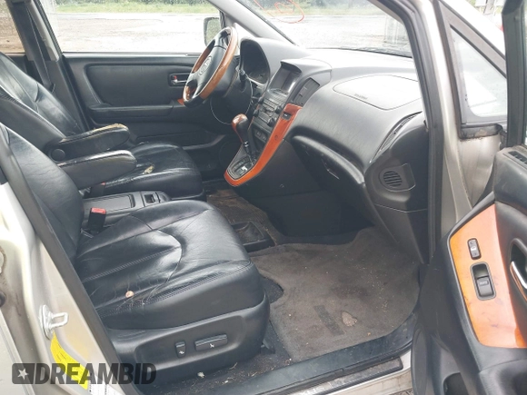 2001 Lexus RX 300 with VIN JTJHF10U810226926, listed as a IAAI auction lot 42098229 with 291,681 mi miles. Bid and sale history available at carsss.com. Image 5.