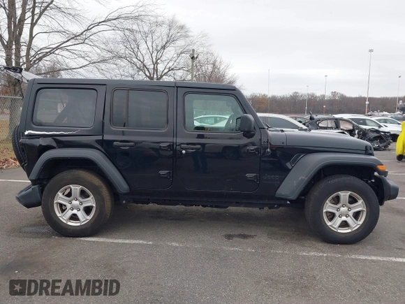 2022 Jeep Wrangler Unlimited Willys Sport with VIN 1C4HJXDN3NW132771, listed as a IAAI auction lot 41052274 with 33,302 mi miles and . Bid and sale history available at DreamBid. Image 13.