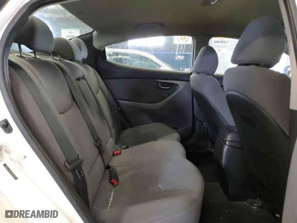 2014 Hyundai Elantra Limited with VIN 5NPDH4AE9EH487379, listed as a Copart auction lot 51732275 with 103,985 mi miles and Clean Title. Bid and sale history available at carsss.com. Image 10.