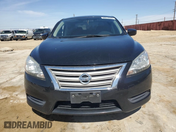 2014 Nissan Sentra SV with VIN 3N1AB7AP1EL622607, listed as a Copart auction lot 48414045 with 124,440 mi miles and Salvage Title. Bid and sale history available at DreamBid. Image 5.