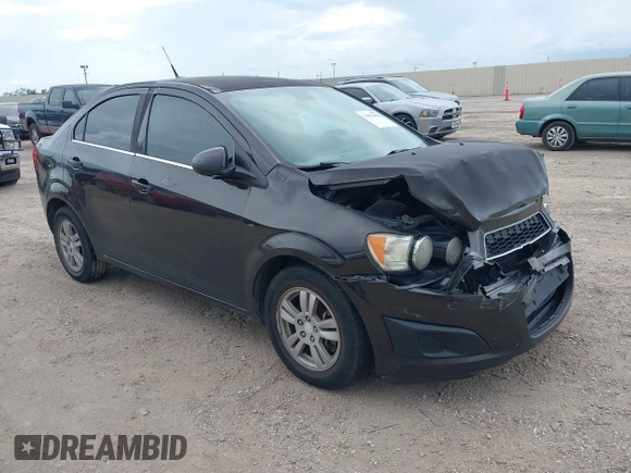 2013 Chevrolet Sonic LT with VIN 1G1JC5SH7D4236146, listed as a IAAI auction lot 39859991 with 135,006 mi miles and . Bid and sale history available at DreamBid. Image 1.