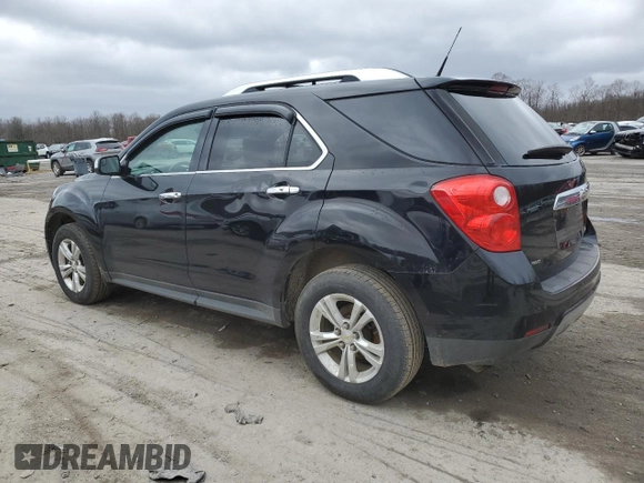 2012 Chevrolet Equinox LTZ with VIN 2GNFLGEK8C6248214, listed as a Copart auction lot 47811145 with 127,478 mi miles and Salvage Title. Bid and sale history available at carsss.com. Image 2.