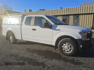 2018 Ford F-150 XL with VIN 1FTEX1CB1JKF29595, listed as a Copart auction lot 51183555 with 169,704 mi miles and Clean Title. Bid and sale history available at carsss.com. Image 4.