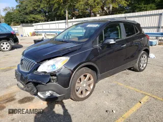 2016 Buick Encore Leather with VIN KL4CJCSB1GB553243, listed as a Copart auction lot 83396594 with 122,530 mi miles and Salvage Title. Bid and sale history available at DreamBid. Image 1.