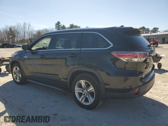 2014 Toyota Highlander Limited with VIN 5TDDCRFH2ES006624, listed as a Copart auction lot 49738285 with 126,881 mi miles and Clean title. Bid and sale history available at DreamBid. Image 2.