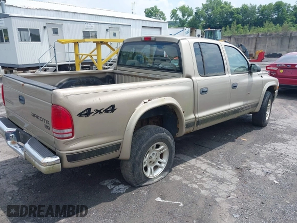 2004 Dodge Dakota SLT with VIN 1D7HG48N54S720724, listed as a IAAI auction lot 42740246 with 153,504 mi miles and . Bid and sale history available at DreamBid. Image 4.