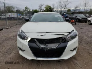 2017 Nissan Maxima SL with VIN 1N4AA6AP9HC425460, listed as a Copart auction lot 52168535 with 87,042 mi miles and Salvage title. Bid and sale history available at DreamBid. Image 5.