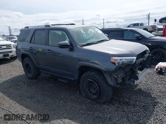 2023 Toyota 4Runner SR5 with VIN JTEMU5JR1P6088009, listed as a IAAI auction lot 41974622 with 29,837 mi miles and . Bid and sale history available at DreamBid. Image 1.