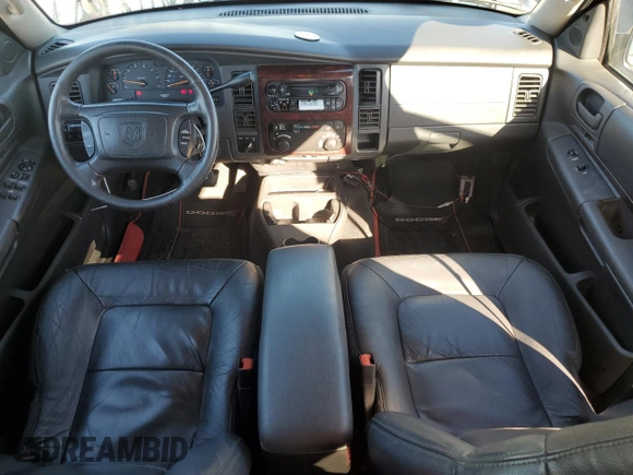 2001 Dodge Durango z VIN 1B4HS28Z61F579891, wystawiony jako Copart lot #80510284 z przebiegiem 186 180 mil mil oraz Czysty tytuł • Clean title. Historia ofert i sprzedaży dostępna na DreamBid. Obrazek 8.