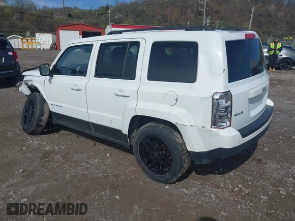 2017 Jeep Patriot 75th Anniversary with VIN 1C4NJRBB4HD138604, listed as a IAAI auction lot 41964927 with 96,035 mi miles and . Bid and sale history available at carsss.com. Image 3.