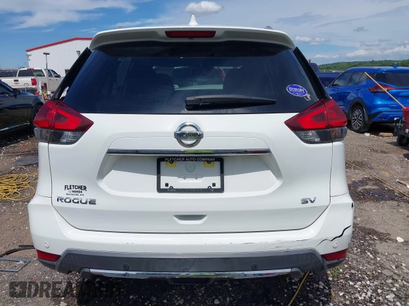 2019 Nissan Rogue SV with VIN KNMAT2MT3KP527956, listed as a IAAI auction lot 42617872 with 119,450 mi miles and . Bid and sale history available at DreamBid. Image 16.