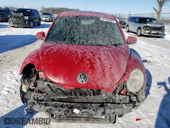 2008 Volkswagen New Beetle Coupe S with VIN 3VWRW31C38M518027, listed as a Copart auction lot 88780045 with 94,533 mi miles and Salvage Title. Bid and sale history available at carsss.com. Image 5.