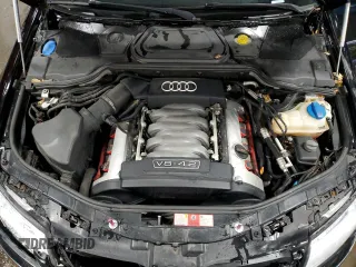 2004 Audi A8 with VIN WAUML44E44N013636, listed as a Copart auction lot 85742224 with 157,415 mi miles and Salvage title. Bid and sale history available at DreamBid. Image 11.
