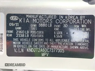 2012 Kia Soul + with VIN KNDJT2A60C7377305, listed as a IAAI auction lot 41902069 with 76,217 mi miles. Bid and sale history available at carsss.com. Image 9.