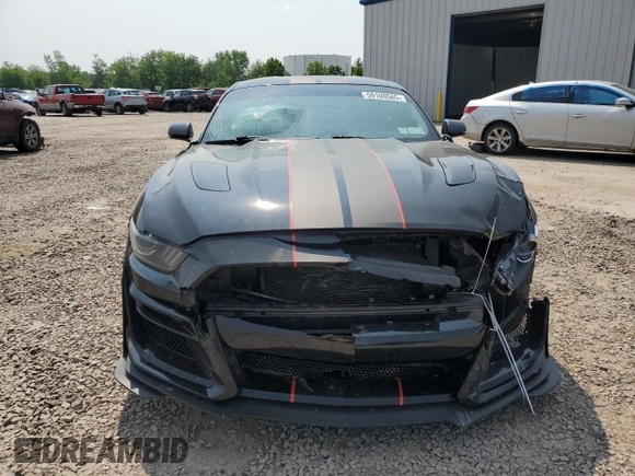 2016 Ford Mustang GT with VIN 1FA6P8CFXG5326279, listed as a Copart auction lot 59100565 with 52,972 mi miles and Salvage title. Bid and sale history available at DreamBid. Image 5.