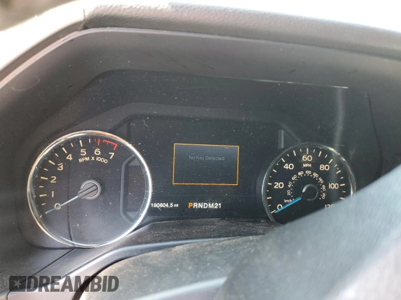 2016 Ford F-150 XL with VIN 1FTEW1CG8GFD50793, listed as a Copart auction lot 55134165 with 190,804 mi miles and Salvage title. Bid and sale history available at DreamBid. Image 9.