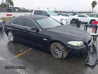 2011 BMW 5 Series 535i with VIN WBAFR7C59BC805378, listed as a IAAI auction lot 41531866 with 108,423 mi miles and . Bid and sale history available at carsss.com. Image 1.