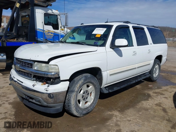 2005 Chevrolet Suburban Z71 with VIN 3GNFK16Z05G283414, listed as a IAAI auction lot 41656483 with 185,501 mi miles. Bid and sale history available at carsss.com. Image 2.