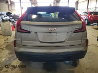 2024 Cadillac XT4 AWD Luxury with VIN 1GYFZBR48RF242850, listed as a Copart auction lot 52290865 with 1,524 mi miles and Salvage Title. Bid and sale history available at carsss.com. Image 6.