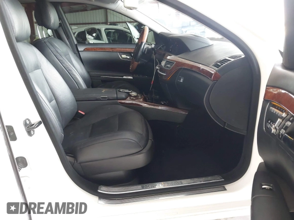 2011 Mercedes-Benz S-Class S 550 with VIN WDDNG7BBXBA366494, listed as a IAAI auction lot 41651356 with 168,618 mi miles. Bid and sale history available at carsss.com. Image 5.