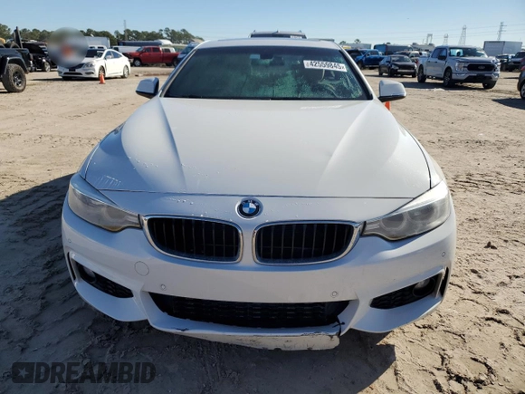 2017 BMW 4 Series 430i with VIN WBA4R7C50HK876667, listed as a Copart auction lot 42559845 with Not Provided miles and Salvage Title. Bid and sale history available at DreamBid. Image 5.