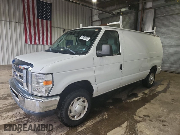 2014 Ford Econoline Cargo Commercial z VIN 1FTNE1EW9EDA49417, wystawiony jako Copart lot #57903895 z przebiegiem 39 300 mil mil oraz Czysty tytuł • Clean title. Historia ofert i sprzedaży dostępna na DreamBid. Obrazek 1.