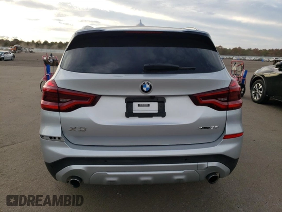 2021 BMW X3 xDrive30i with VIN 5UXTY5C0XM9H30211, listed as a Copart auction lot 41452455 with 42,884 mi miles and Non Repairable. Bid and sale history available at DreamBid. Image 6.