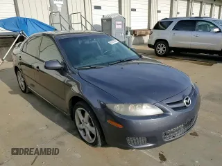 2007 Mazda 6 i Sport VE with VIN 1YVHP84C975M13821, listed as a Copart auction lot 80315224 with 187,379 mi miles and Salvage Title. Bid and sale history available at DreamBid. Image 11.