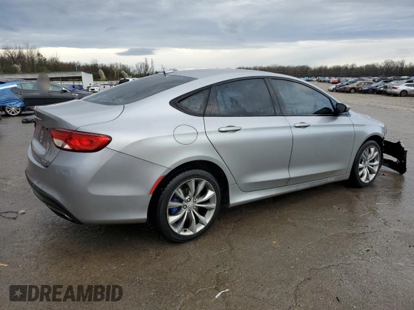 2015 Chrysler 200 S с VIN 1C3CCCBB7FN752041, выставлен на аукционе Copart как лот 49050835 с пробегом 207 890 миль миль и Списание • Salvage title. История ставок и продаж доступна на DreamBid. Изображение 3.